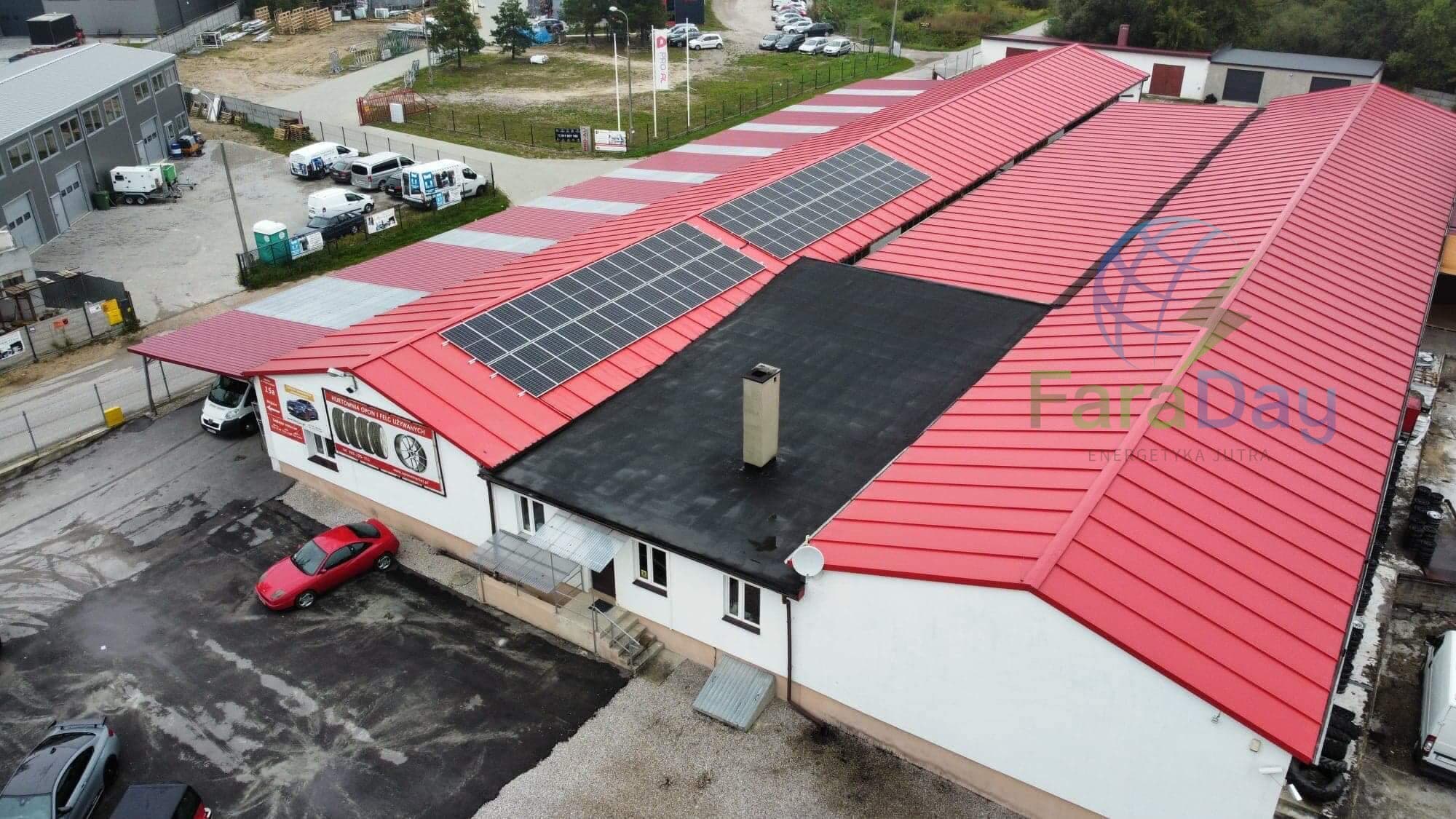 Panele solarne - realizacja