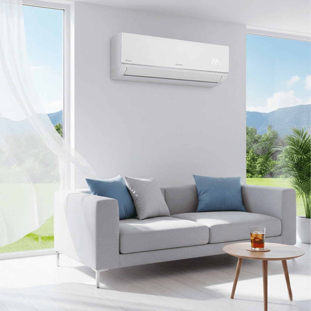 Klimatyzator wewnętrzny w pomieszczeniu