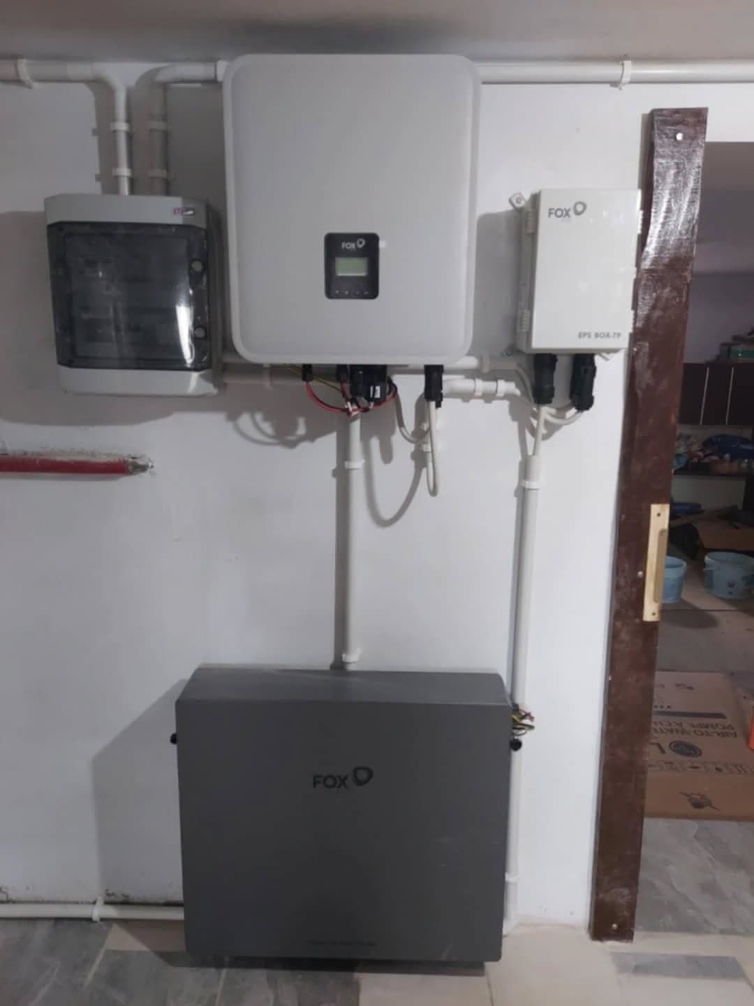 Bateria magazynu energii z falownikiem