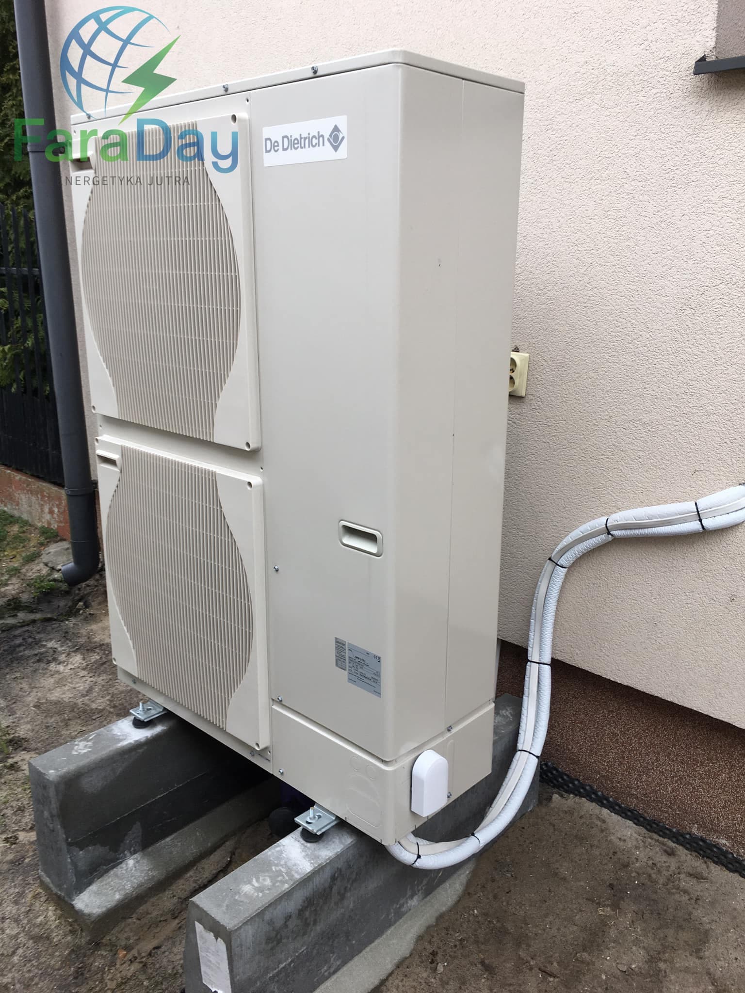 Pompa ciepła powietrze-woda - montaż